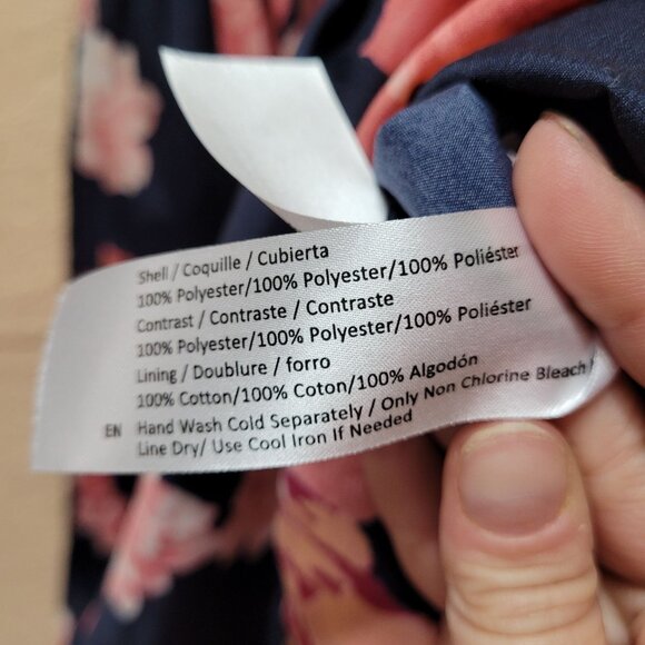 Band of Gypsies Women's Size XS Boho Floral Mini Sundress Corset Bodice Pockets - Picture 8 of 10